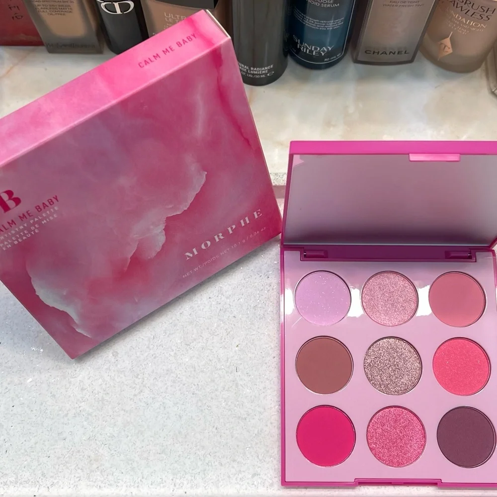 Morphe ~ ‘9B CALM ME BABY’ Artistry Eyeshadow Palette ~ Full Size ~ NIB - Picture 7 of 16